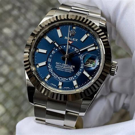 sky dweller rolex chocolate|Rolex Sky-Dweller blue 2022.